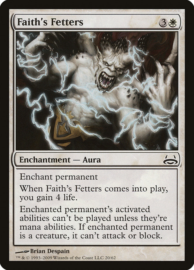 Faith's Fetters [Duel Decks: Divine vs. Demonic] | Anubis Games and Hobby