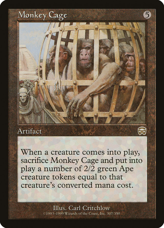 Monkey Cage [Mercadian Masques] | Anubis Games and Hobby