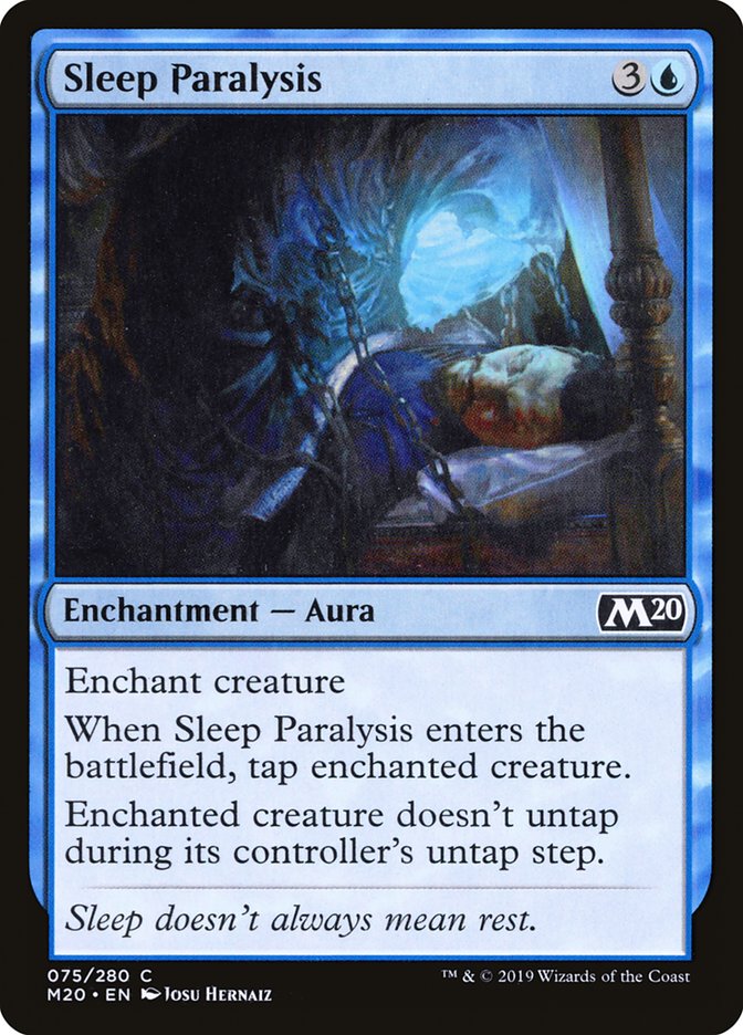 Sleep Paralysis [Core Set 2020] | Anubis Games and Hobby