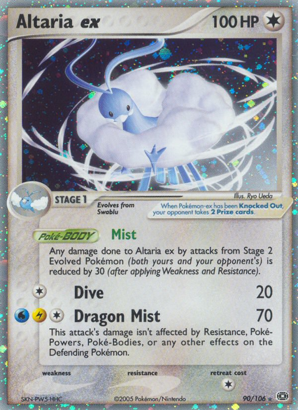 Altaria ex (90/106) [EX: Emerald] | Anubis Games and Hobby