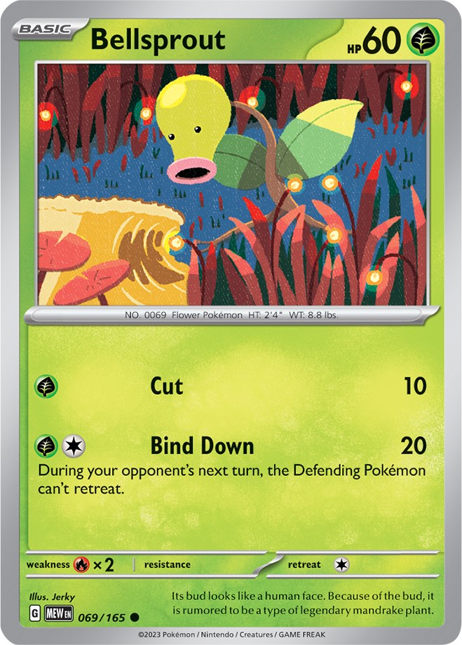Bellsprout (069/165) [Scarlet & Violet: 151] | Anubis Games and Hobby
