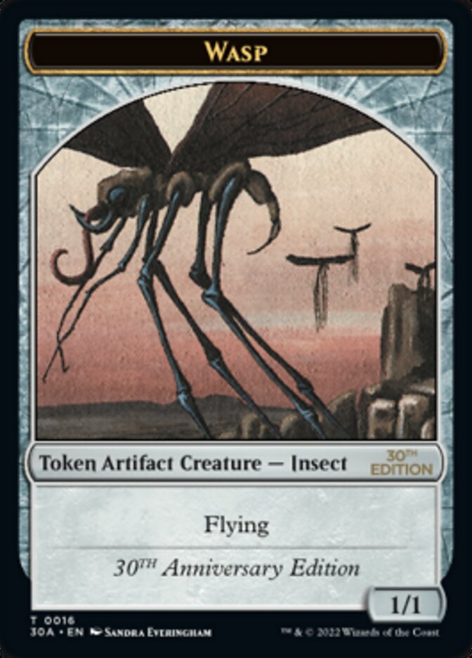 Wasp Token [30th Anniversary Tokens] | Anubis Games and Hobby