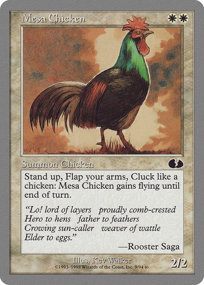 Mesa Chicken [Unglued] | Anubis Games and Hobby
