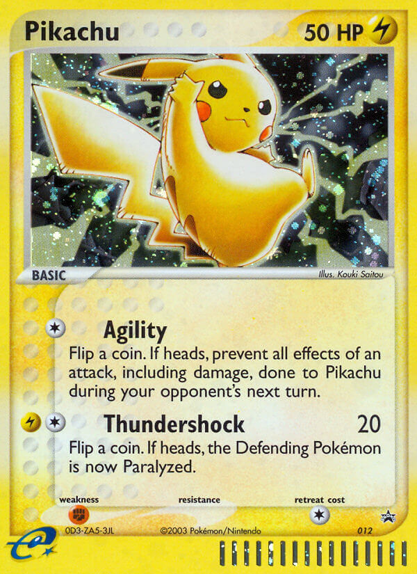 Pikachu (012) [Nintendo: Black Star Promos] | Anubis Games and Hobby