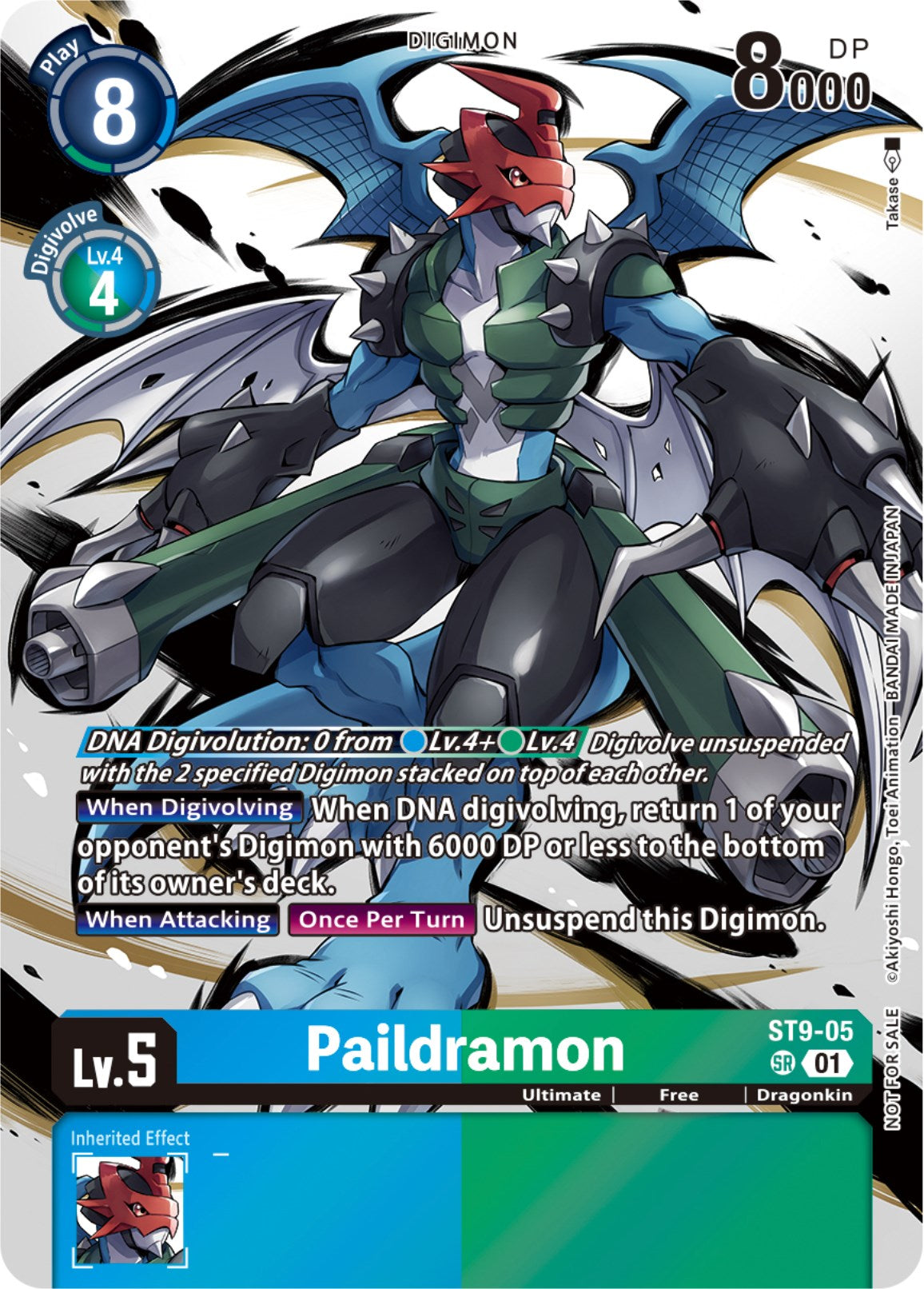 Paildramon [ST9-05] (Tamer Party Pack -The Beginning-) [Starter Deck: Ultimate Ancient Dragon] | Anubis Games and Hobby