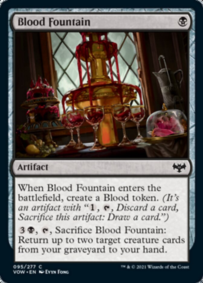 Blood Fountain [Innistrad: Crimson Vow] | Anubis Games and Hobby