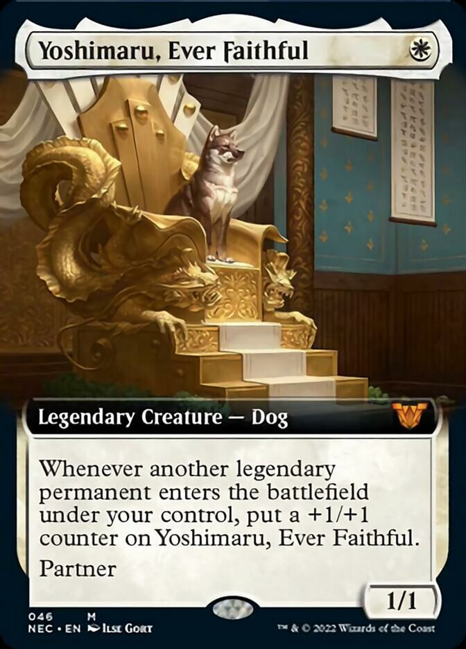 Yoshimaru, Ever Faithful (Extended Art) [Kamigawa: Neon Dynasty Commander] | Anubis Games and Hobby