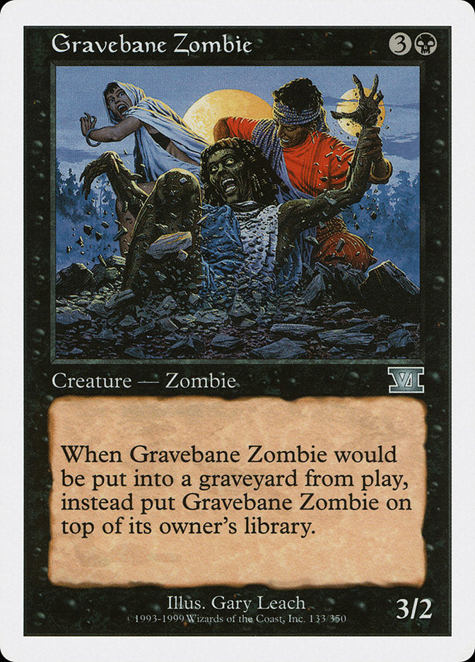 Gravebane Zombie [Classic Sixth Edition] | Anubis Games and Hobby