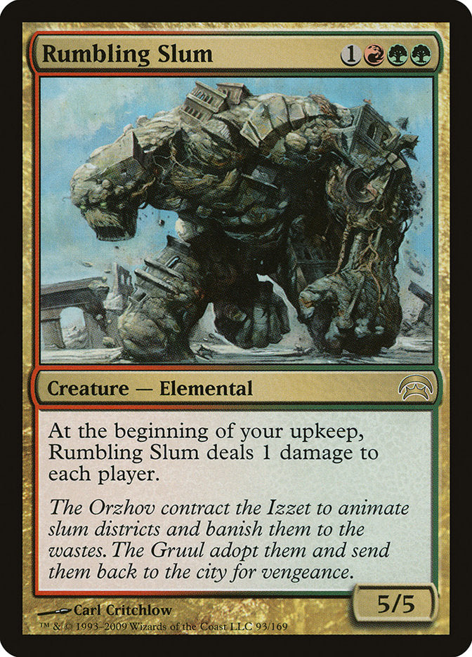 Rumbling Slum [Planechase] | Anubis Games and Hobby