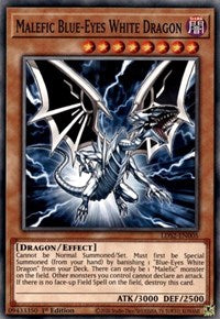 Malefic Blue-Eyes White Dragon [LDS2-EN005] Common | Anubis Games and Hobby