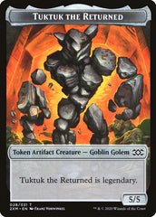 Elephant // Tuktuk the Returned Double-Sided Token [Double Masters Tokens] | Anubis Games and Hobby