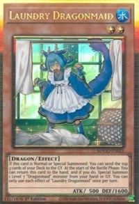 Laundry Dragonmaid [MAGO-EN021] Gold Rare | Anubis Games and Hobby