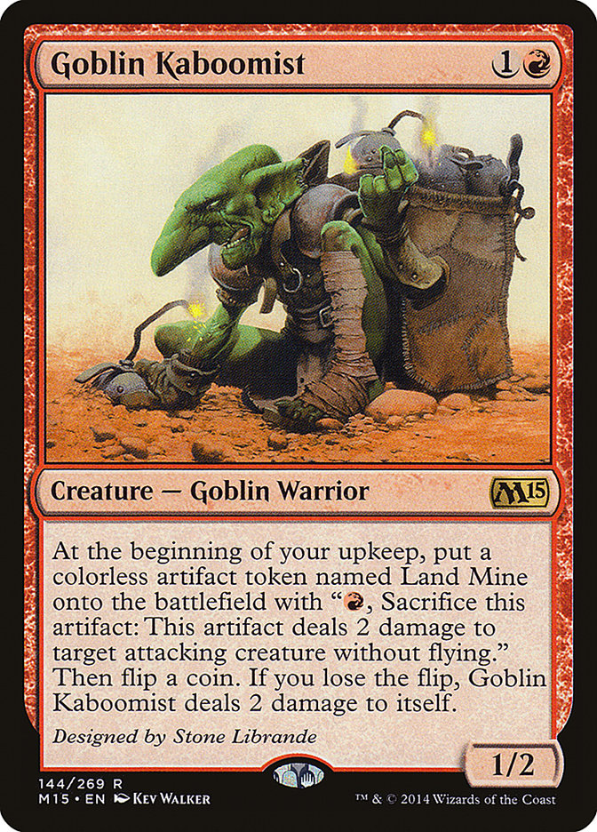 Goblin Kaboomist [Magic 2015] | Anubis Games and Hobby