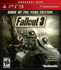 Fallout 3 [Game of the Year Greatest Hits] - Playstation 3 | Anubis Games and Hobby