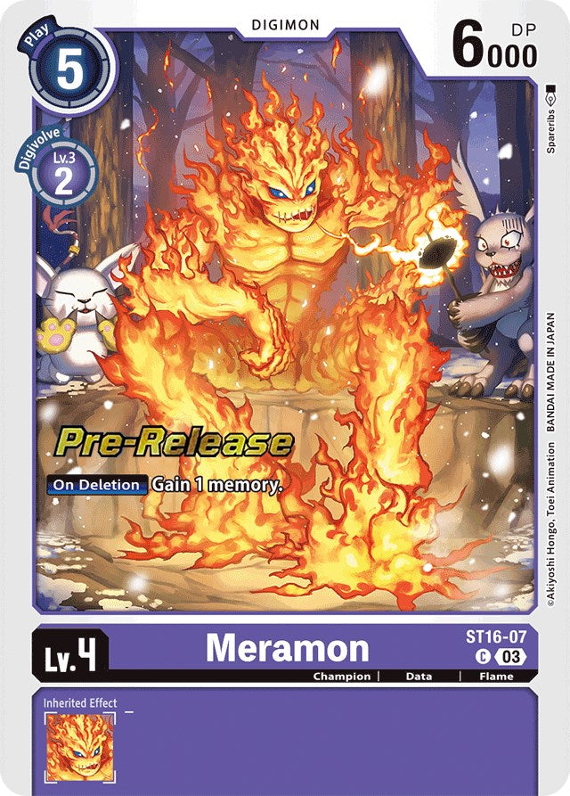 Meramon [ST16-07] [Starter Deck: Wolf of Friendship Pre-Release Cards] | Anubis Games and Hobby