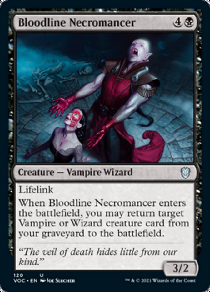 Bloodline Necromancer [Innistrad: Crimson Vow Commander] | Anubis Games and Hobby