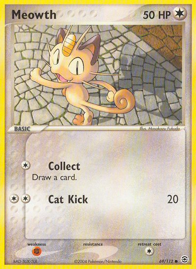 Meowth (69/112) [EX: FireRed & LeafGreen] | Anubis Games and Hobby