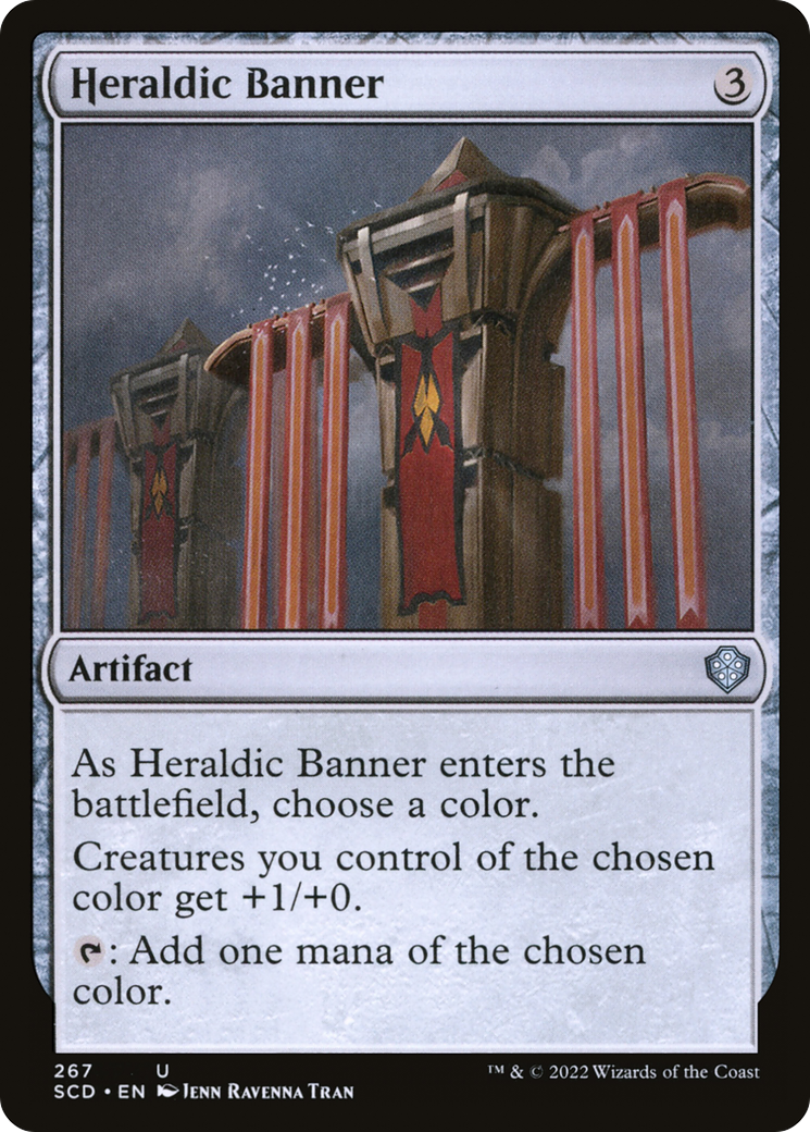 Heraldic Banner [Starter Commander Decks] | Anubis Games and Hobby