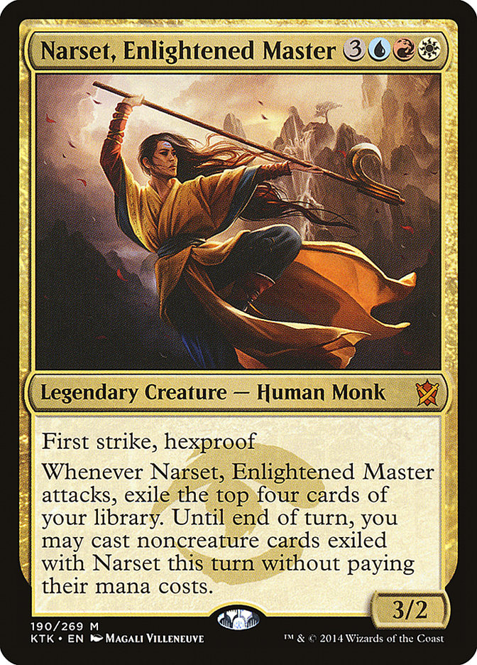 Narset, Enlightened Master [Khans of Tarkir] | Anubis Games and Hobby