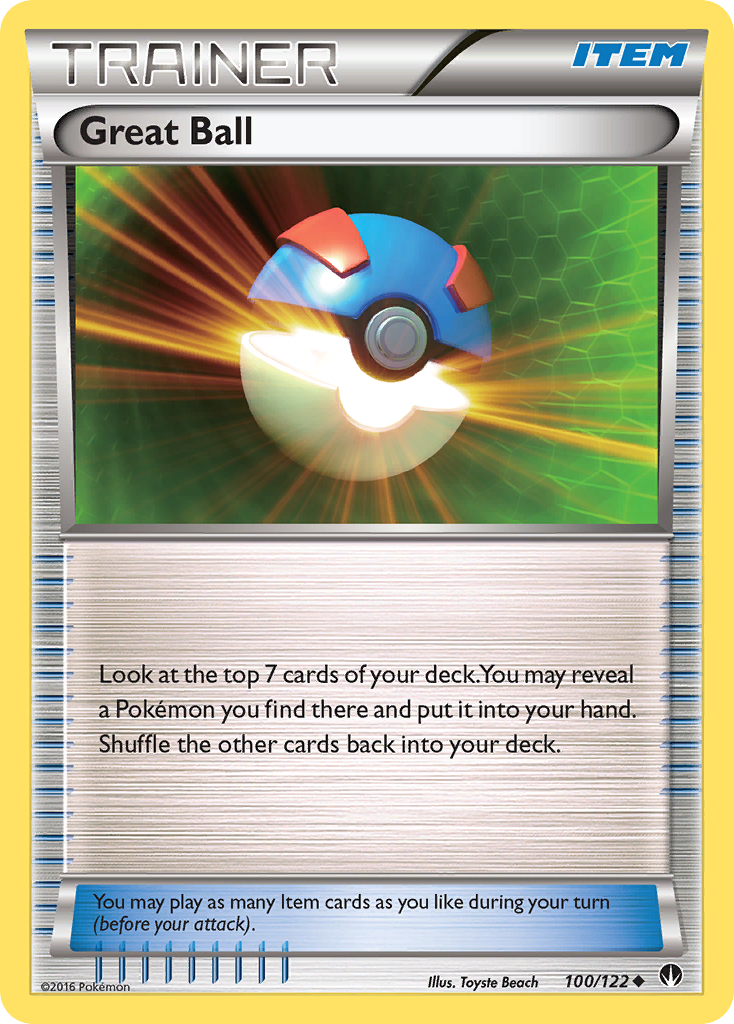 Great Ball (100/122) [XY: BREAKpoint] | Anubis Games and Hobby