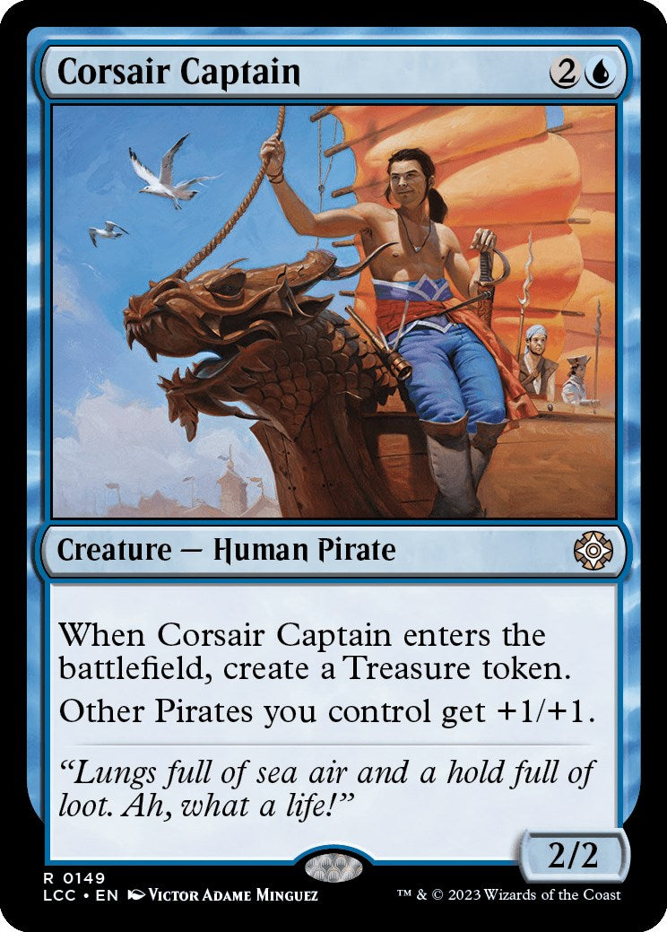 Corsair Captain [The Lost Caverns of Ixalan Commander] | Anubis Games and Hobby