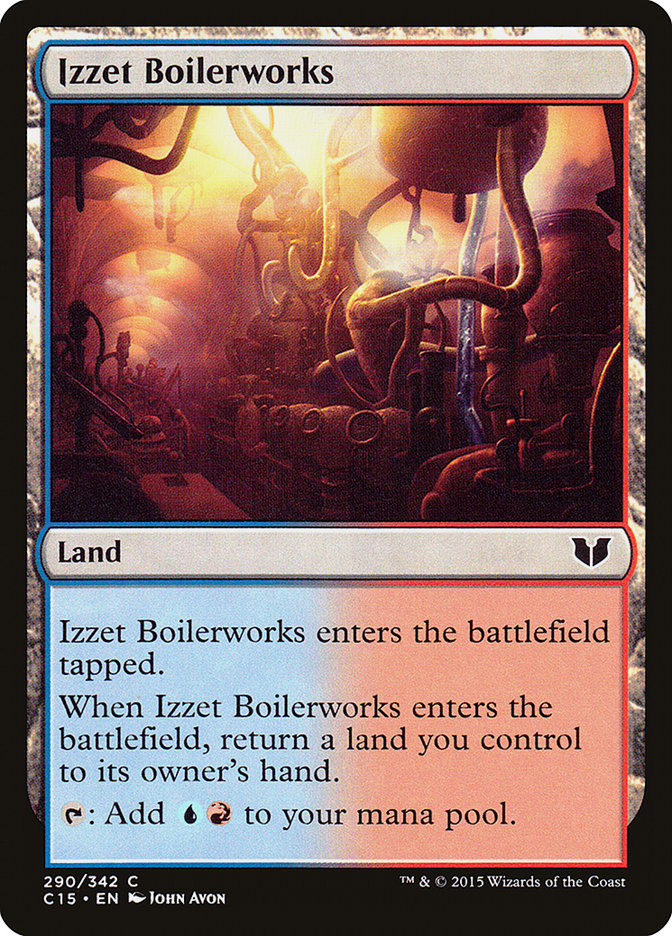 Izzet Boilerworks [Commander 2015] | Anubis Games and Hobby