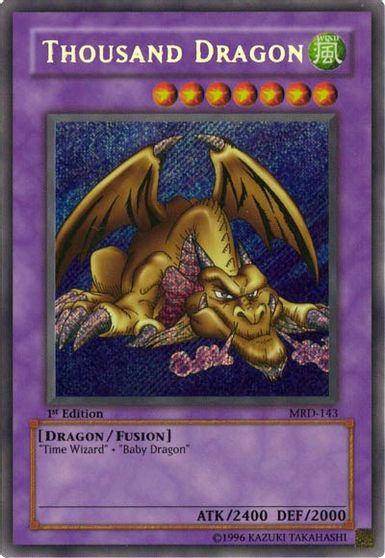 Thousand Dragon [MRD-143] Secret Rare | Anubis Games and Hobby