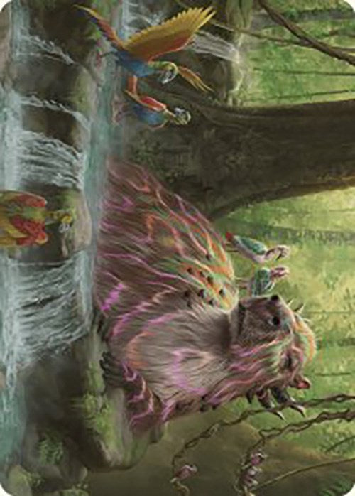 Basking Capybara Art Card [The Lost Caverns of Ixalan Art Series] | Anubis Games and Hobby