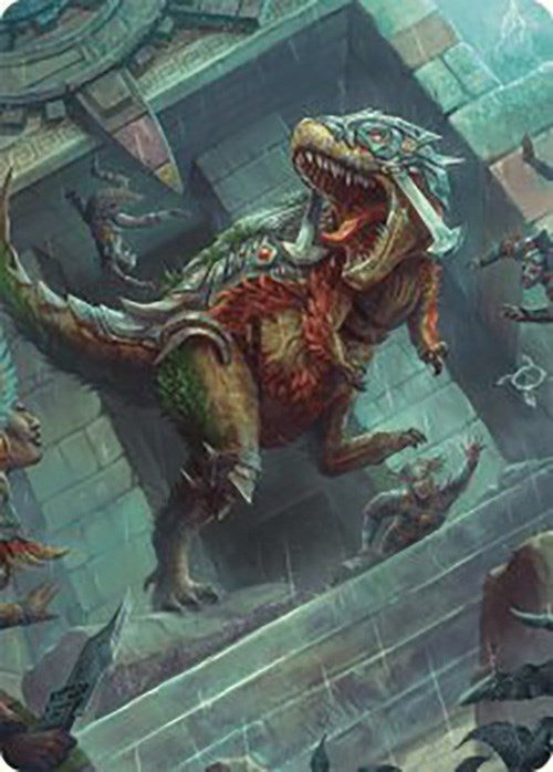 Carnage Tyrant Art Card [The Lost Caverns of Ixalan Art Series] | Anubis Games and Hobby