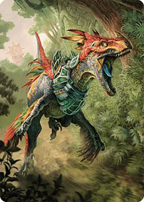 Dinosaur Token Art Card [The Lost Caverns of Ixalan Art Series] | Anubis Games and Hobby