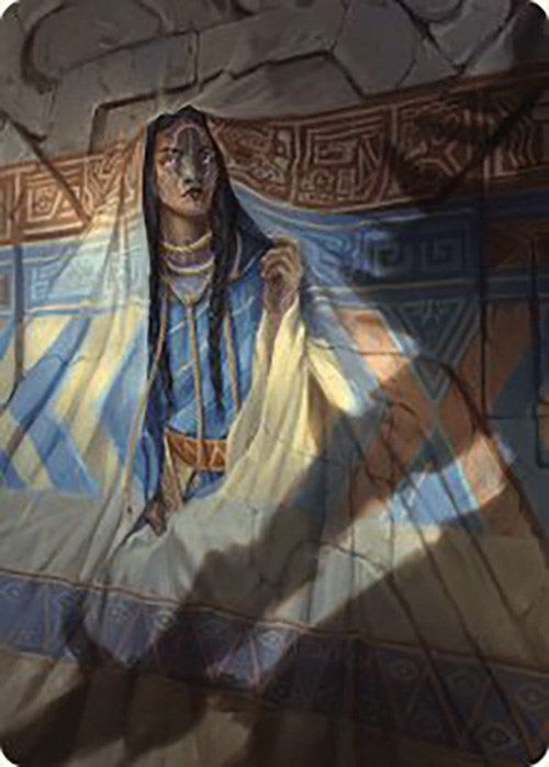 Whispersilk Cloak Art Card [The Lost Caverns of Ixalan Art Series] | Anubis Games and Hobby