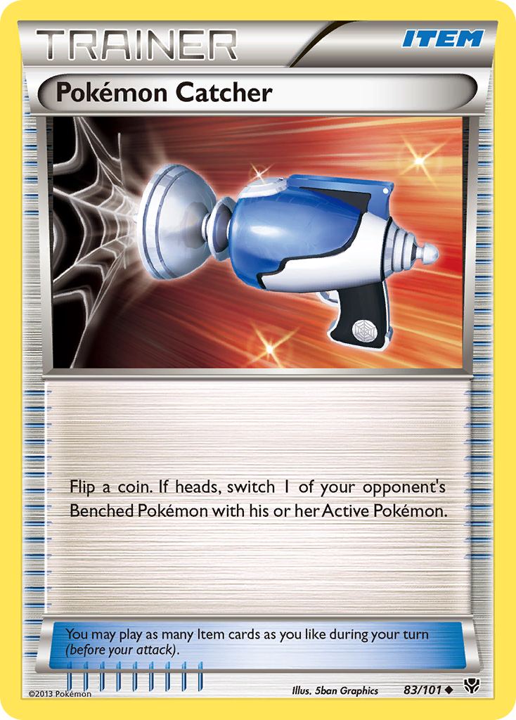 Pokemon Catcher (83/101) [Black & White: Plasma Blast] | Anubis Games and Hobby