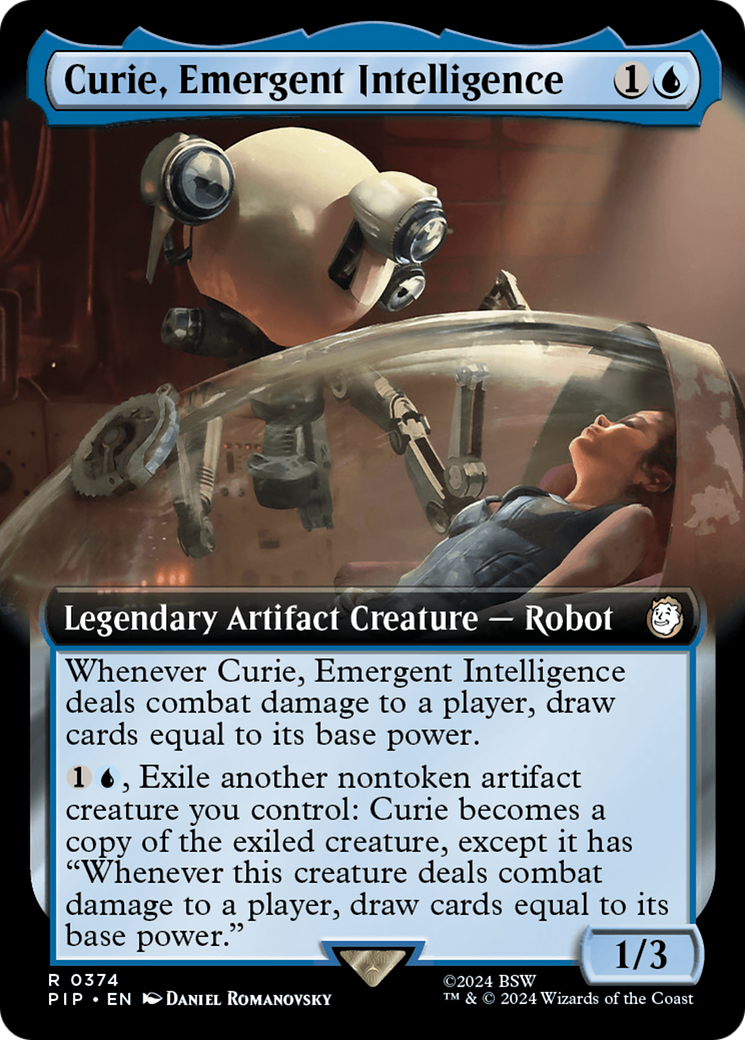 Curie, Emergent Intelligence (Extended Art) [Fallout] | Anubis Games and Hobby
