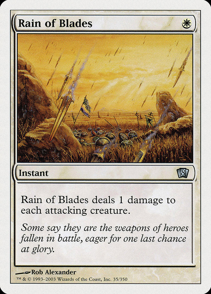 Rain of Blades [Eighth Edition] | Anubis Games and Hobby