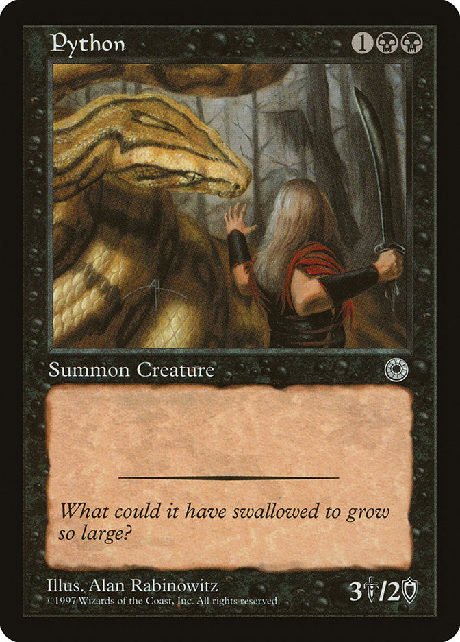 Python [Portal] | Anubis Games and Hobby