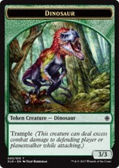 Dinosaur // Treasure (009) Double-Sided Token [Ixalan Tokens] | Anubis Games and Hobby