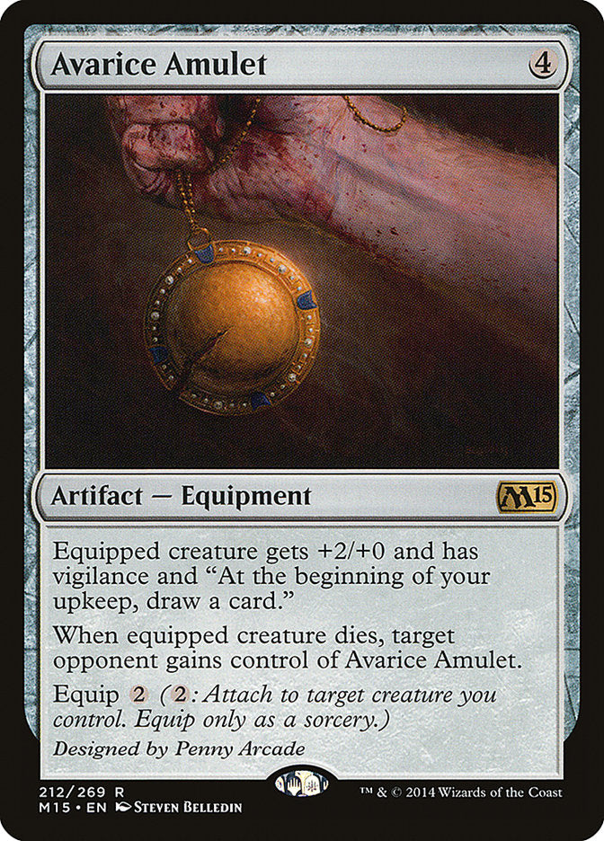 Avarice Amulet [Magic 2015] | Anubis Games and Hobby