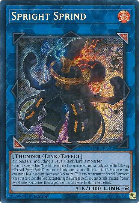 Spright Sprind [DABL-EN048] Secret Rare | Anubis Games and Hobby