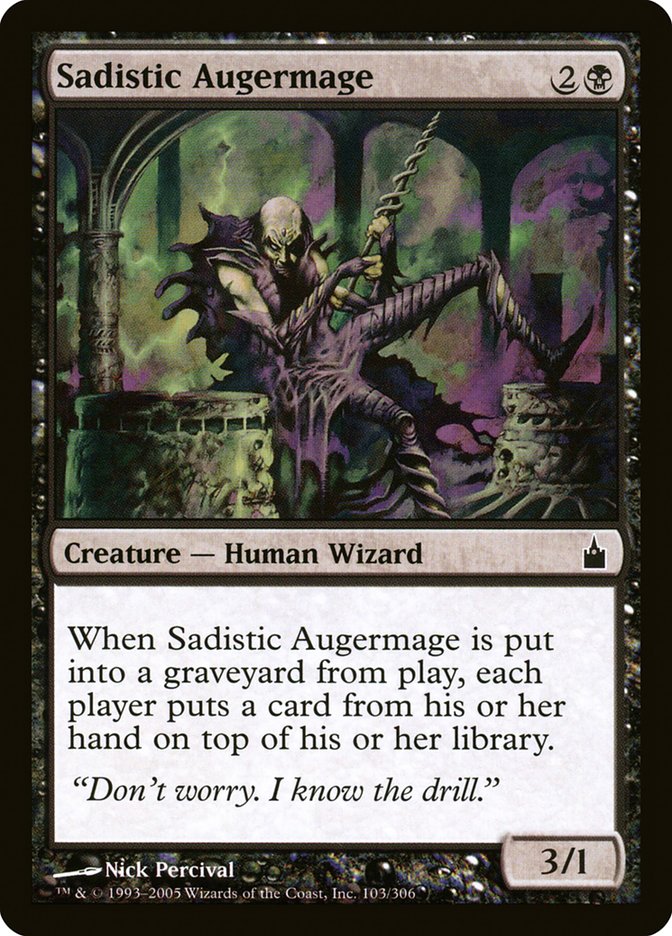 Sadistic Augermage [Ravnica: City of Guilds] | Anubis Games and Hobby