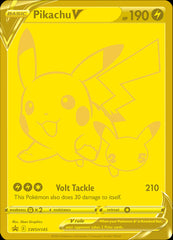 Pikachu V (SWSH145) (Celebrations) [Sword & Shield: Black Star Promos] | Anubis Games and Hobby