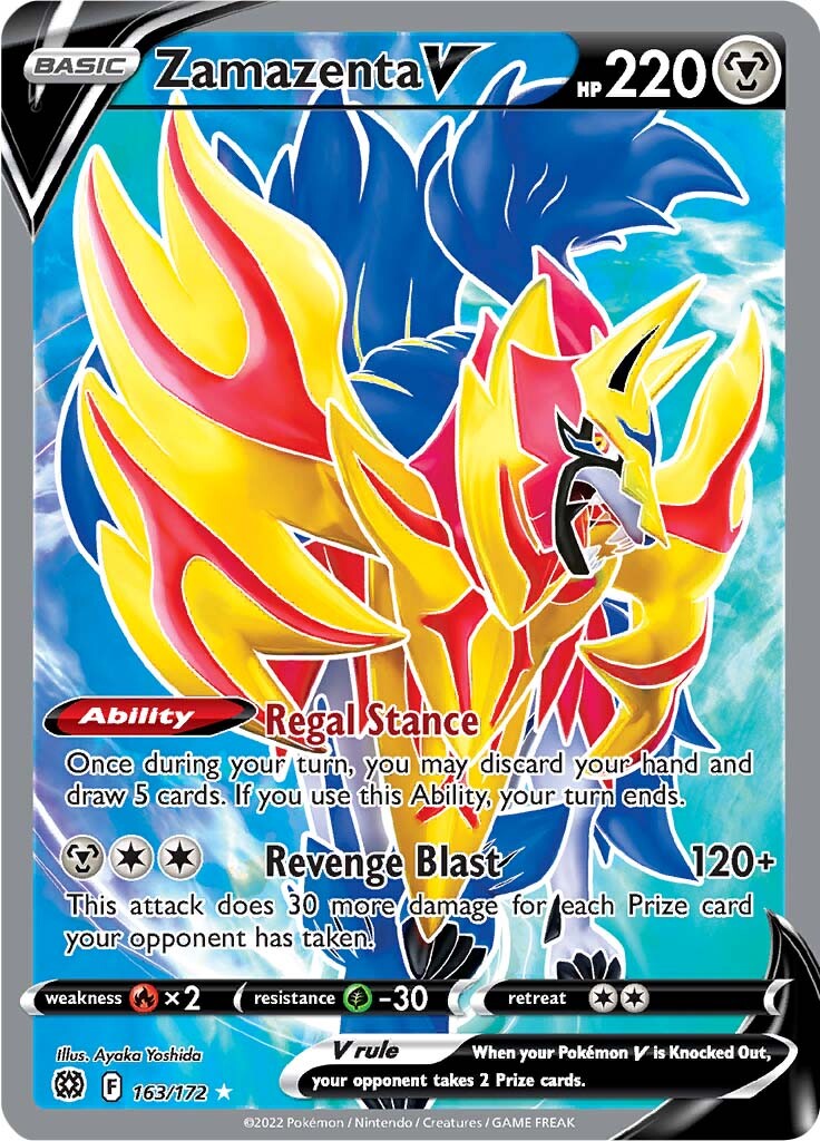 Zamazenta V (163/172) [Sword & Shield: Brilliant Stars] | Anubis Games and Hobby