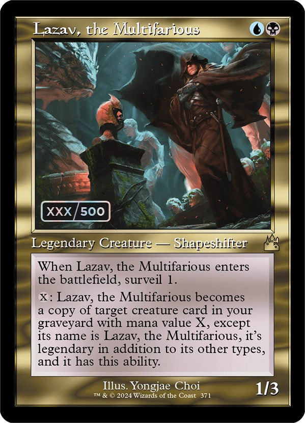 Lazav, the Multifarious (Retro) (Serialized) [Ravnica Remastered] | Anubis Games and Hobby