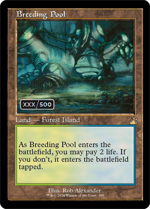 Breeding Pool (Retro) (Serialized) [Ravnica Remastered] | Anubis Games and Hobby