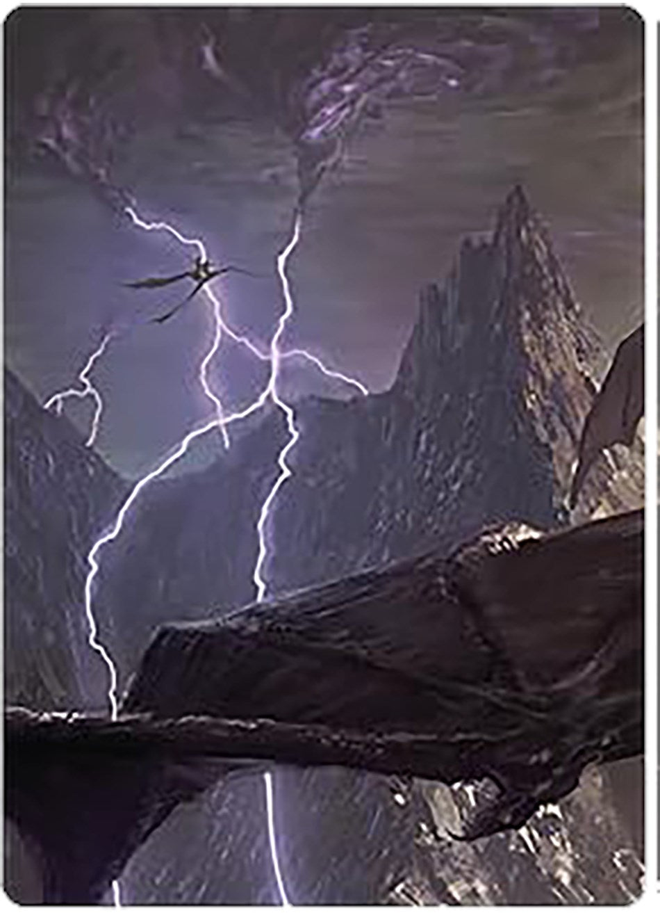 Call Forth the Tempest Art Card [The Lord of the Rings: Tales of Middle-earth Art Series] | Anubis Games and Hobby