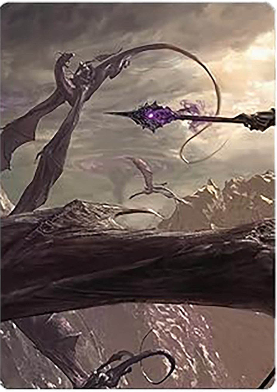 Nazgul Battle-Mace Art Card [The Lord of the Rings: Tales of Middle-earth Art Series] | Anubis Games and Hobby