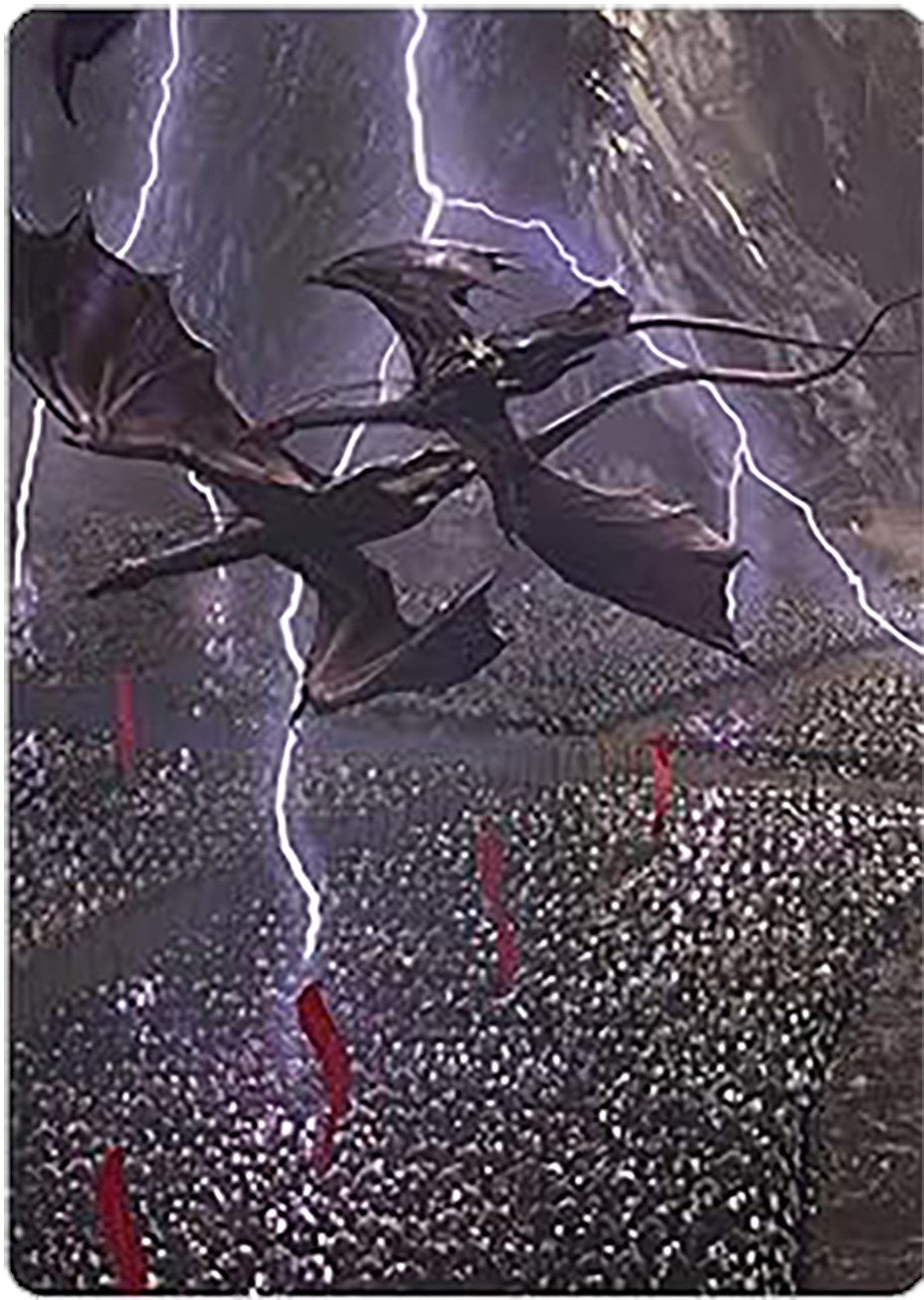 Mordor on the March Art Card [The Lord of the Rings: Tales of Middle-earth Art Series] | Anubis Games and Hobby