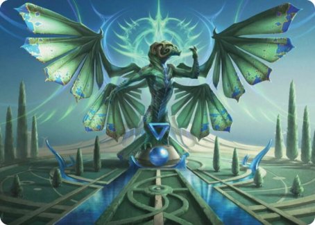 Tanazir Quandrix Art Card [Strixhaven: School of Mages Art Series] | Anubis Games and Hobby