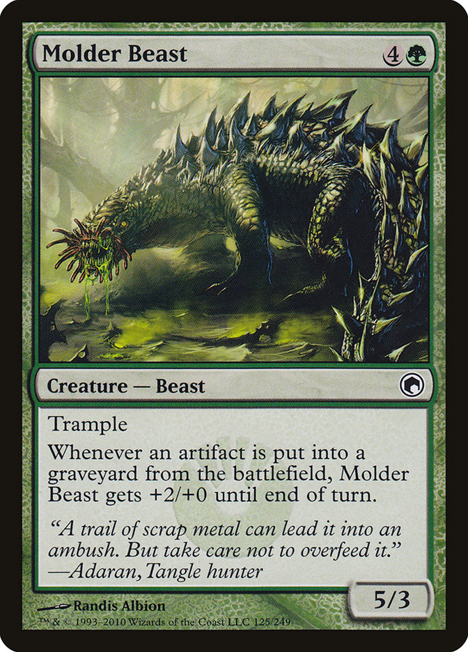 Molder Beast [Scars of Mirrodin] | Anubis Games and Hobby