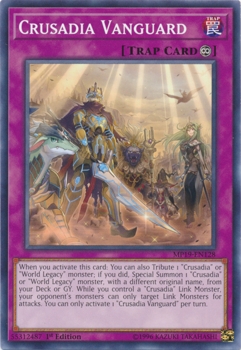 Crusadia Vanguard [MP19-EN128] Common | Anubis Games and Hobby