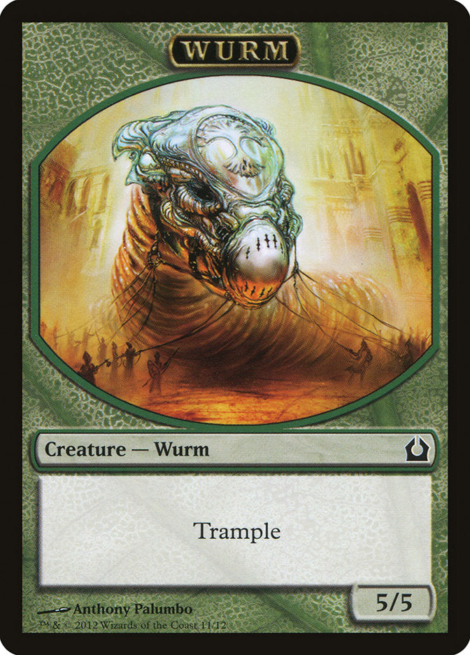 Wurm Token [Return to Ravnica Tokens] | Anubis Games and Hobby
